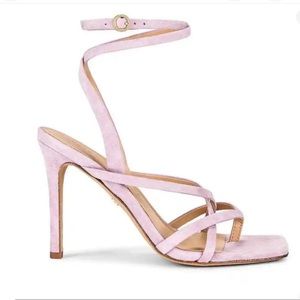 Veronica Beard Abriella Strappy Ankle
Wrap Thong Sandals in Lavender Size 6.5